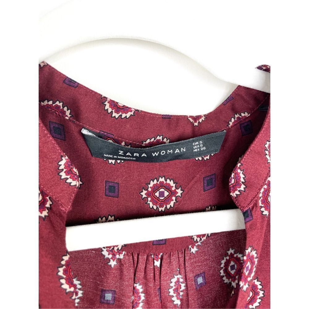 Zara Woman Aztec Shirt Dress Size S‎ - Picture 2 of 12